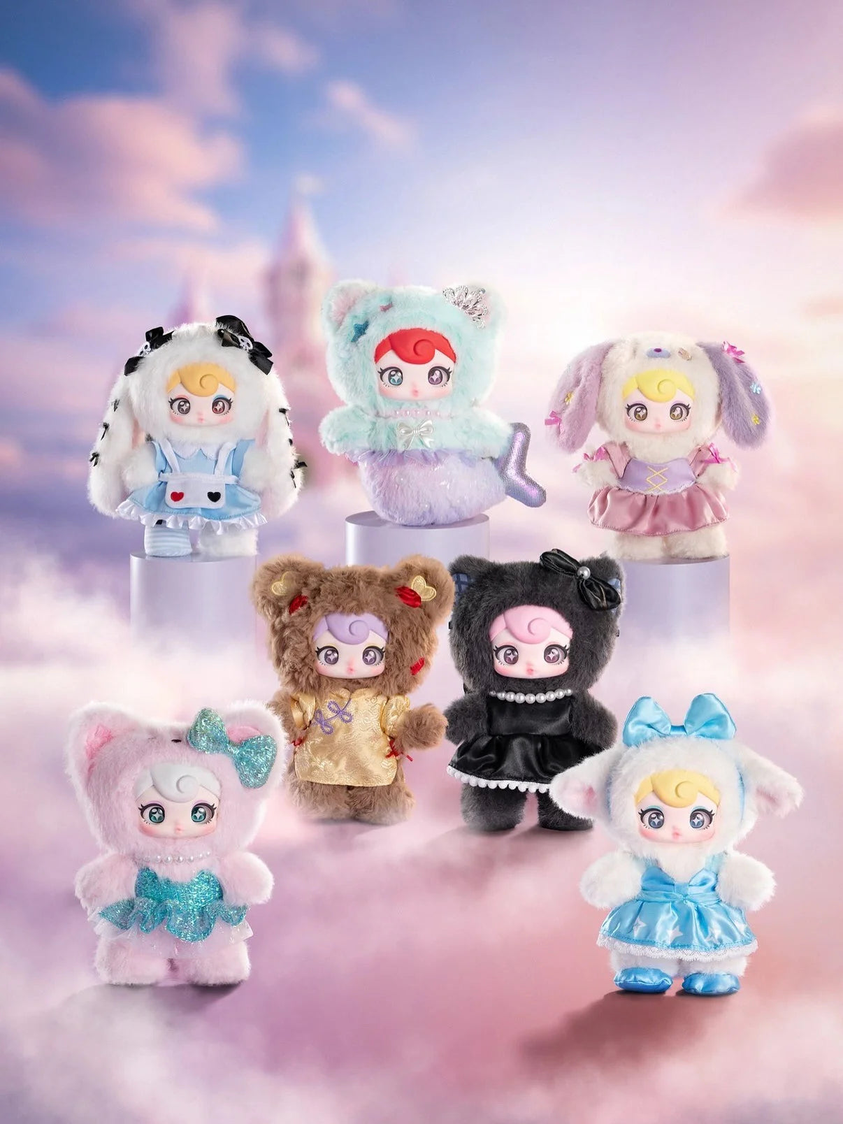 Sunnycoco-Rebellious Sweetheart Series Plush Blind Box (Box of 6)
