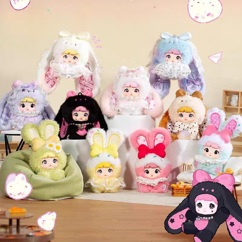 Nommi-Mibao Sweet Bunny Series Plush Blind Box (Box of 8)