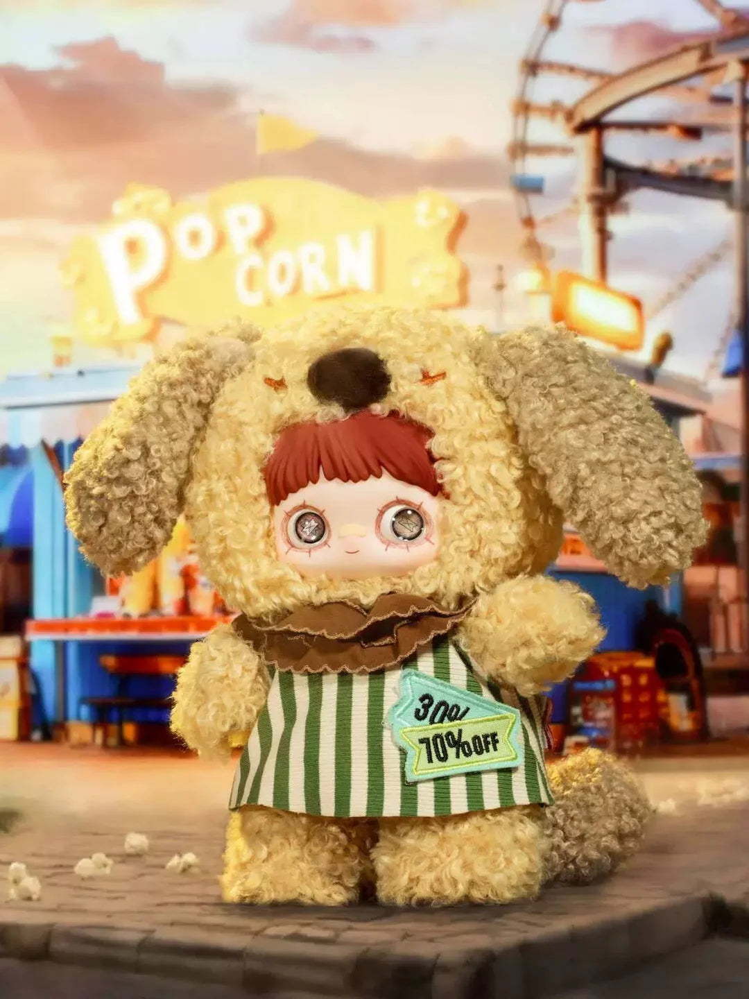 Maymei 400% Forgotten Funfair Plush Keychain Blind Box