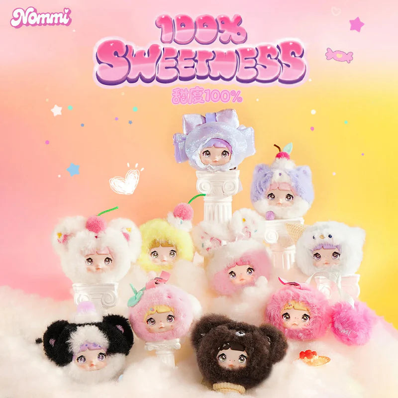 Nommi 100% Sweetness Plush Blind Box (Box of 9)