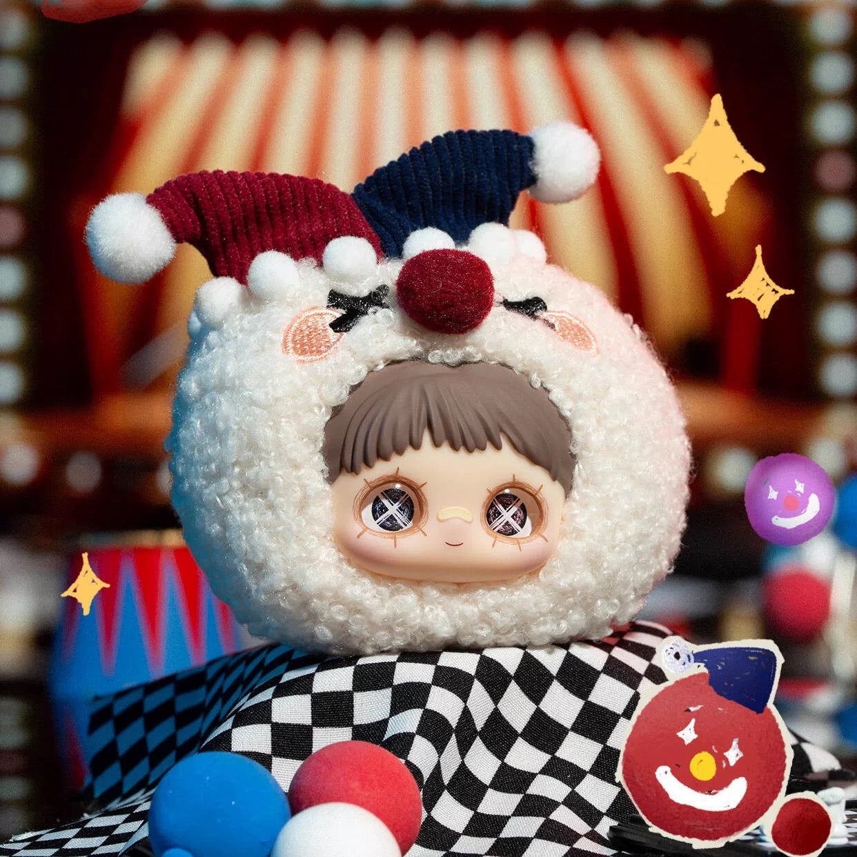 Maymei Crazy Circus Series Plush Blind Box (Box of 12)