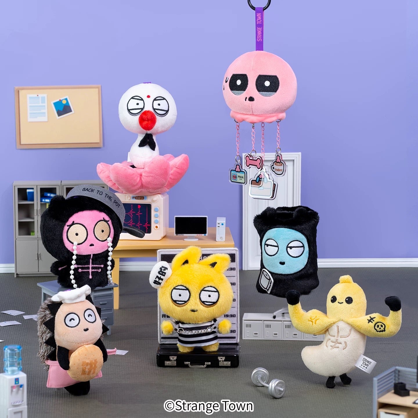 Weird Town-Yes, I Love My Work Series Plush Blind Box (Box of 6)