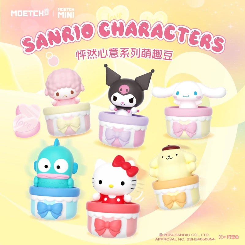 Sanrio Characters Pounding Hearts Series Moetch (Box of 18）