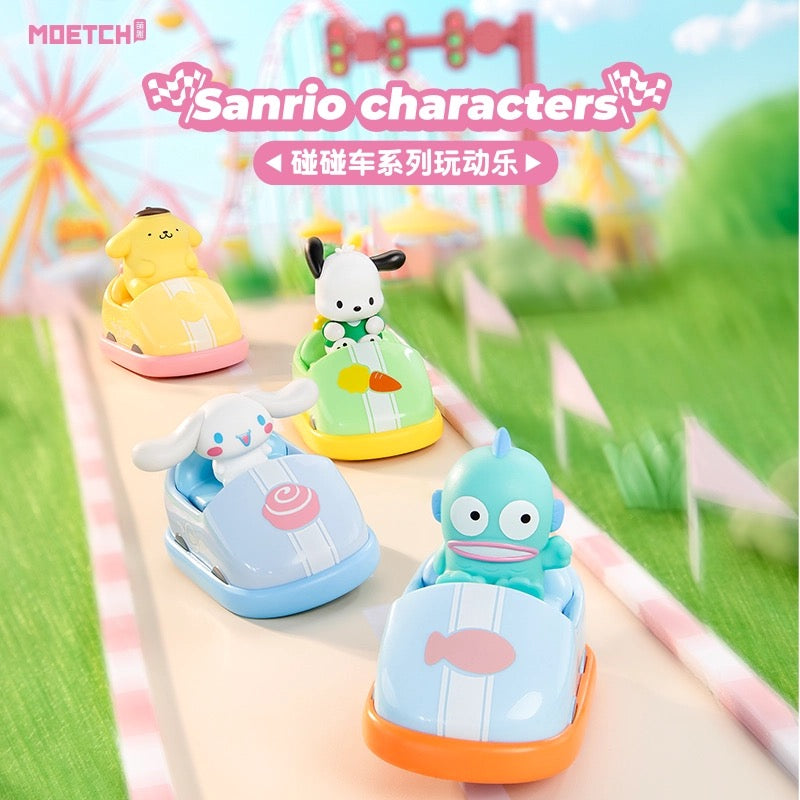 Sanrio Characters Bumper Car Series Funny Movable Toy (Box of 8)