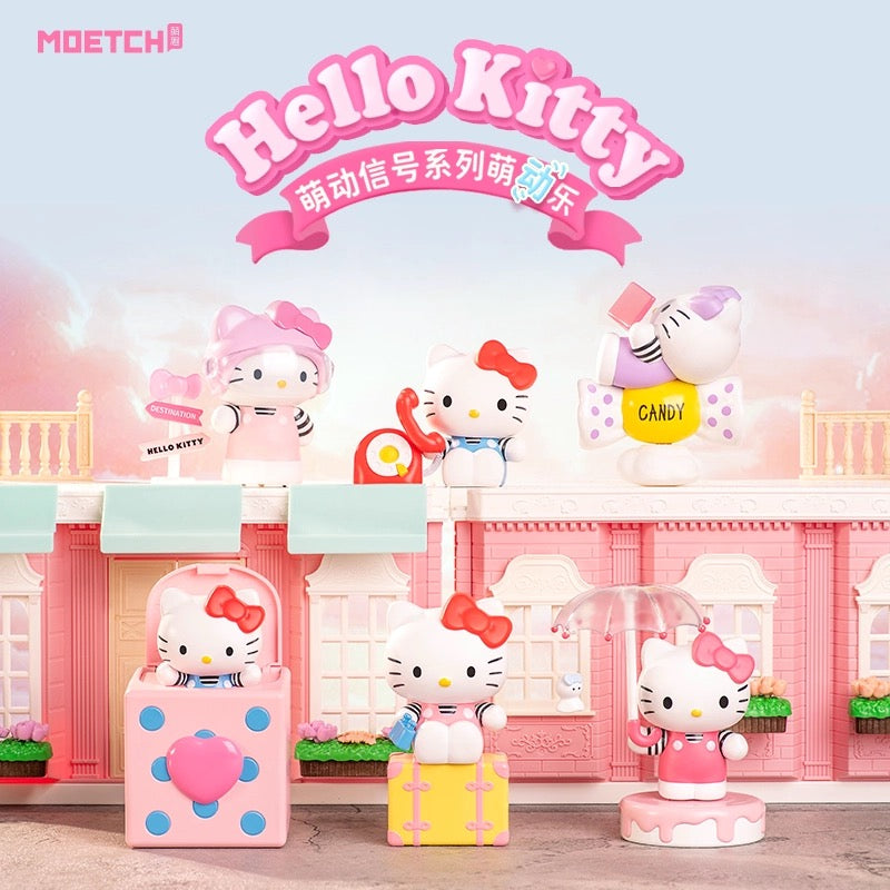 Hello Kitty Lovely Signal Series Cute Movable Toy (Box of 6)