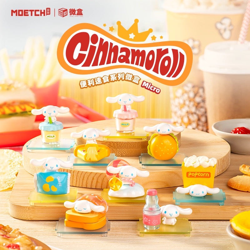 Cinnamoroll Fast Food Series Mini Box Micro (Box of 8)