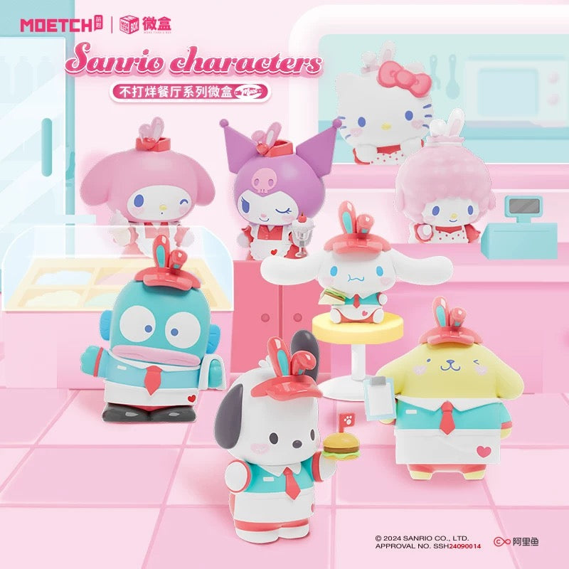 Sanrio Characters 24-Hour Restaurant Series Mini Box Max (Box of 8)