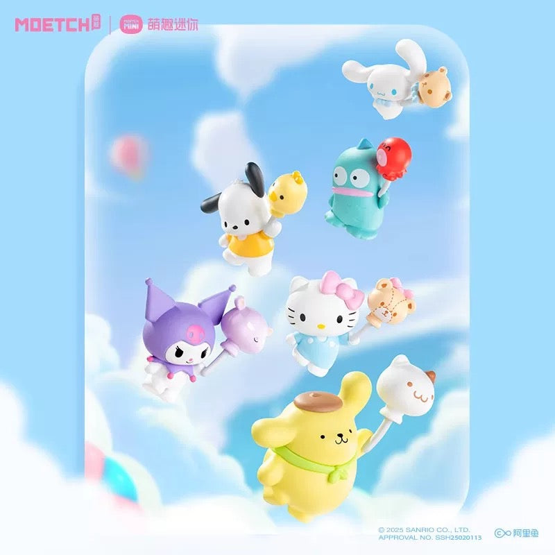 Sanrio Characters Balloon Adventure Series Moetch Bean (Box of 18)