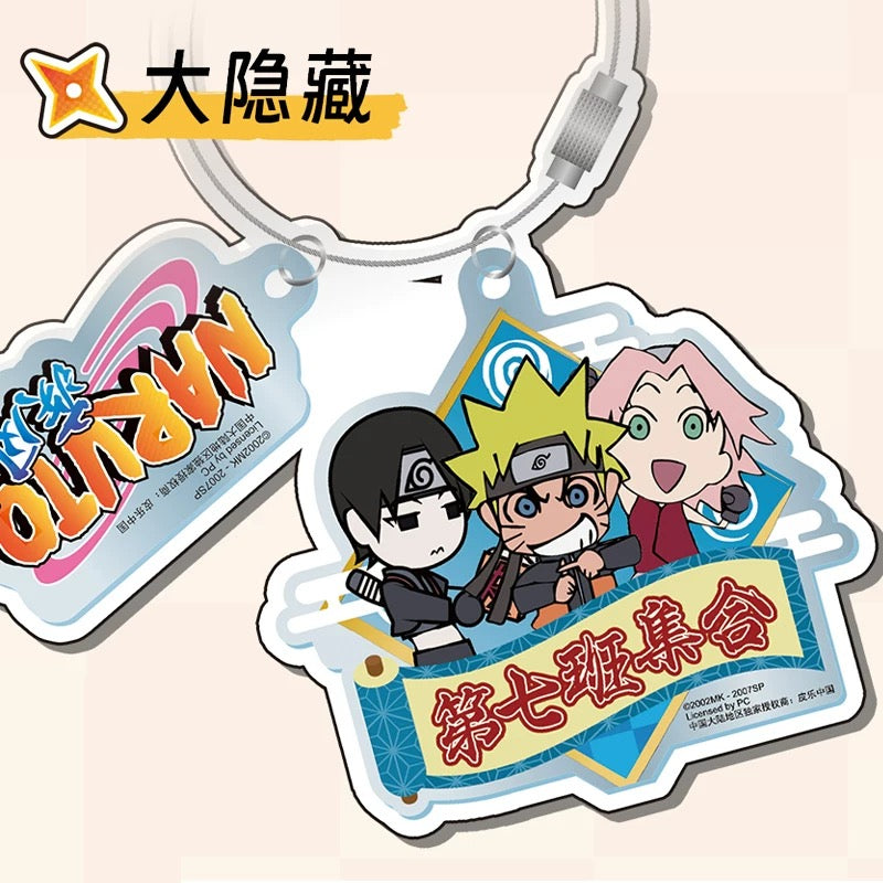 Naruto Chibi Acrylic Keychain Series Blind Bag (Box of 10)