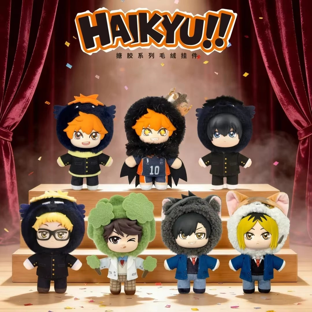 Haikyuu!!-Vinyl Plush Charm Blind Box (Box of 6)
