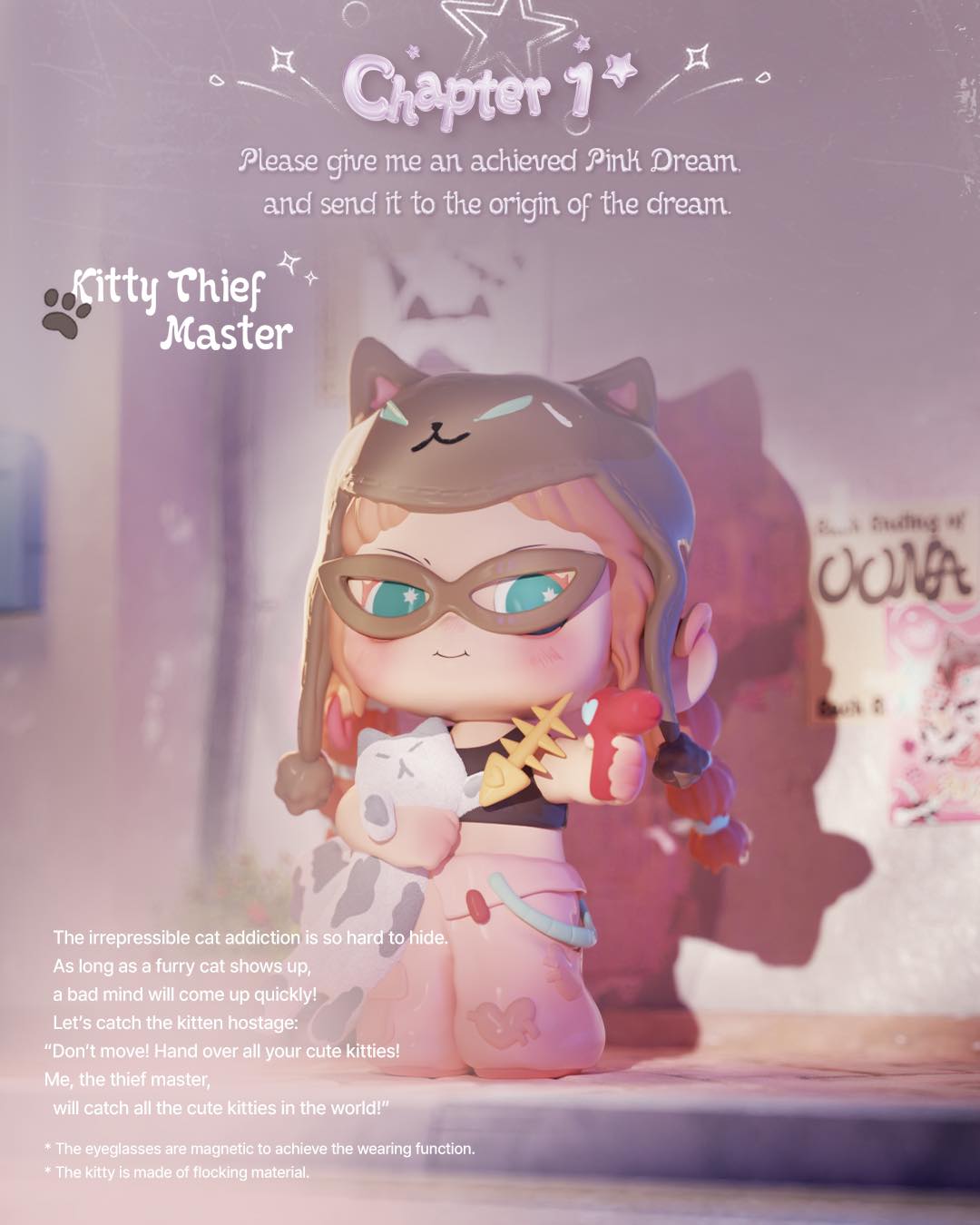 Oona All Pink Day Series Blind Box (Box of 9)