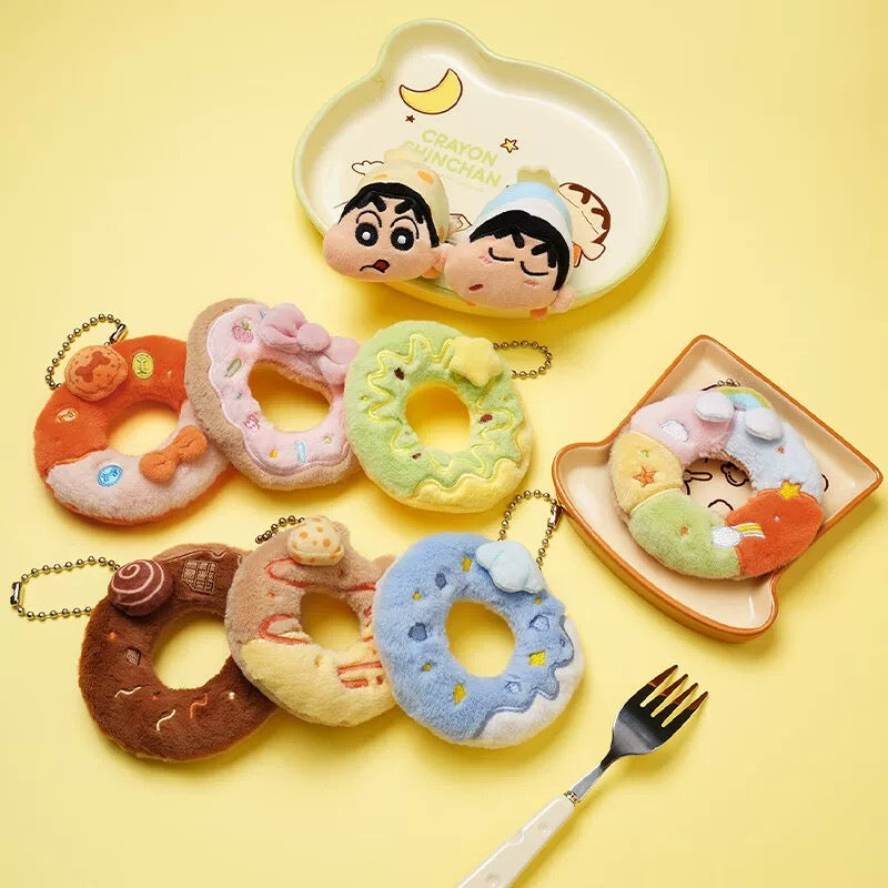 Crayon Shin-chan Donut Series Plush Blind Box (Box of 6)