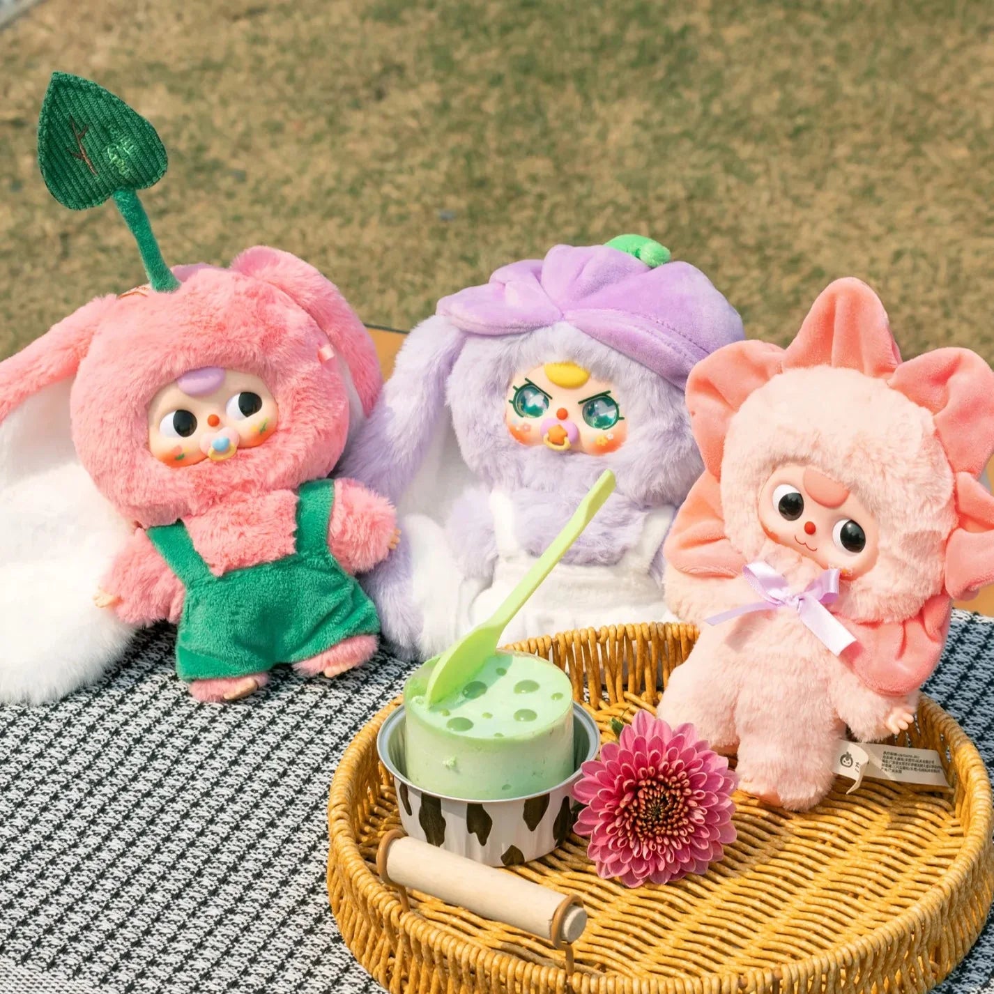 Baby Three Where's Spring Flower Series Plush Blind Box (Box of 6)