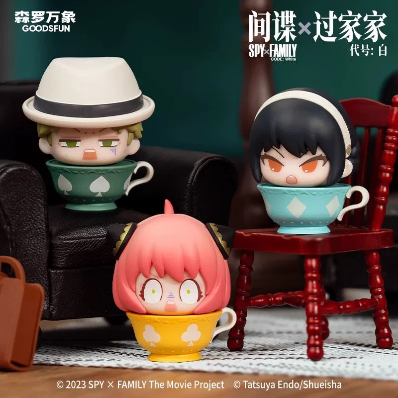 Spy x Family Tea Time Mini Bean Series Blind Bag (Box of 12)