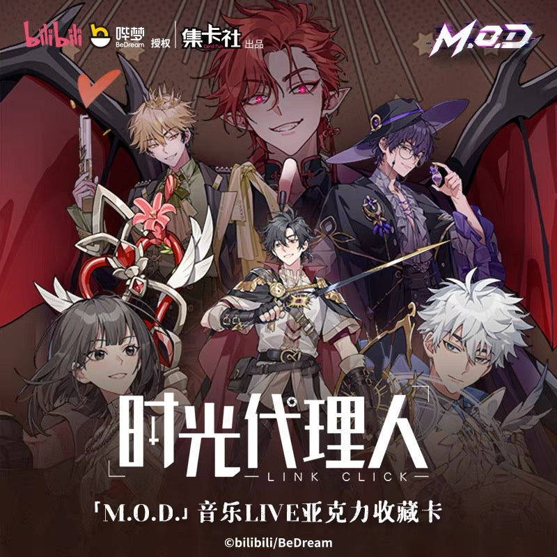 Link Click M.O.D LIVE Acrylic Collectible Card (Box of 10)