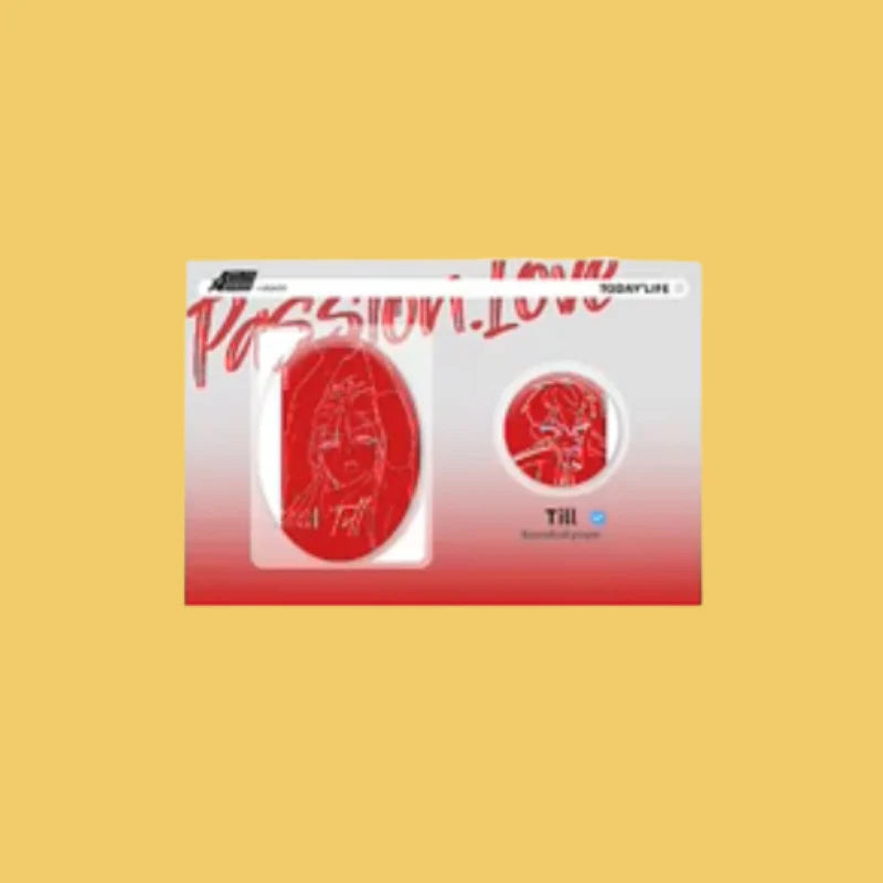 Alien Stage Passion Series Line Art Irregular Badge Set-Till