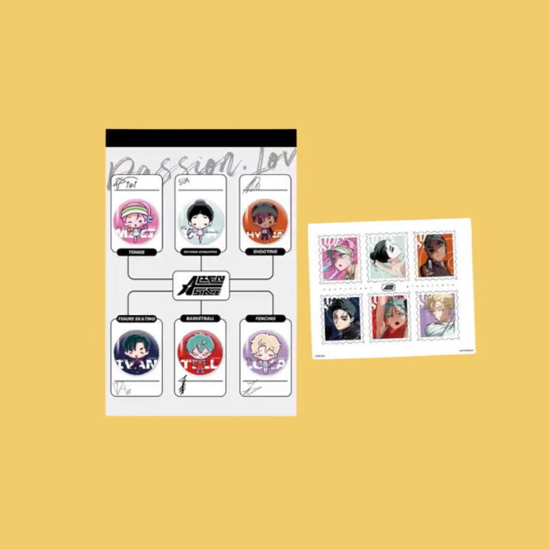 Alien Stage Sport Series-Event Check-In Badge Set