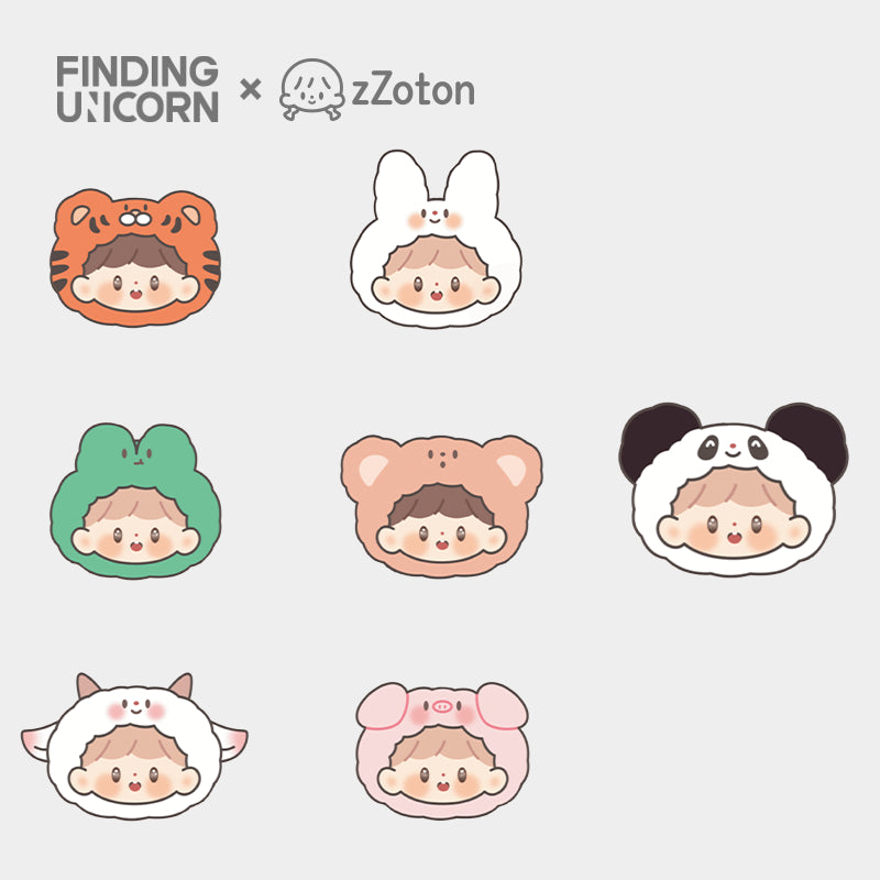 Zzoton Forest Concert Series Vinyl Plush Headphone Bag Blind Box (Box of 6)