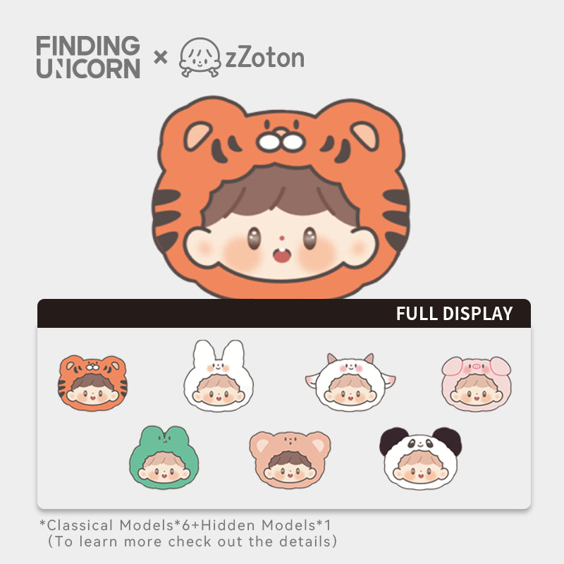 Zzoton Forest Concert Series Vinyl Plush Headphone Bag Blind Box (Box of 6)