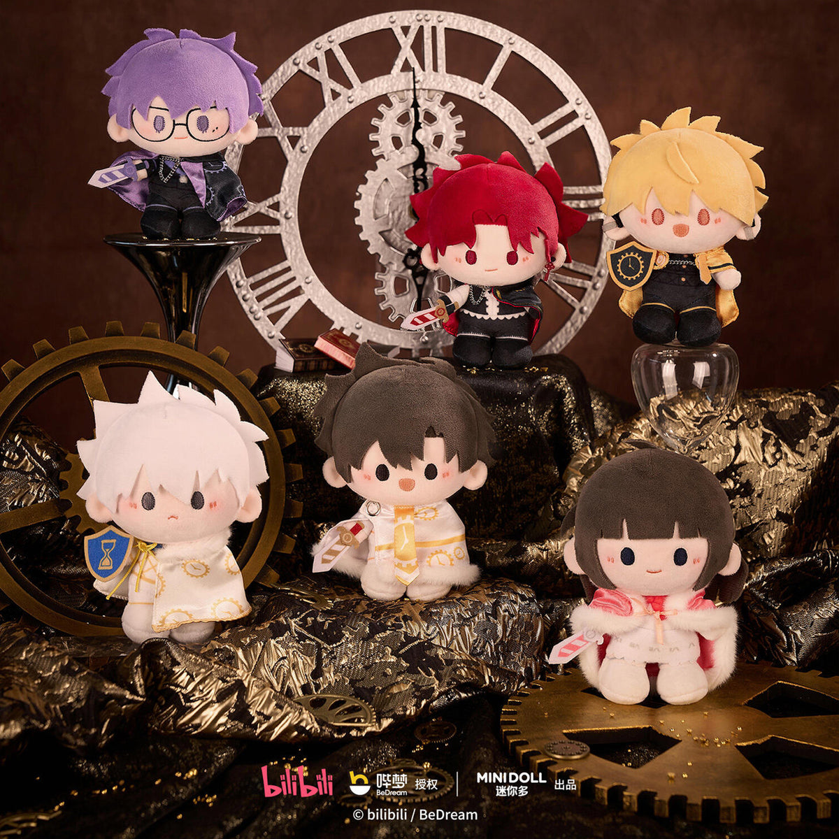 Link Click Coronation of the Clock Series Plush Blind Box (Box of 6)