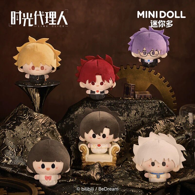 Link Click Clock of Coronation Series Round Plush Blind Box (Box of 6)