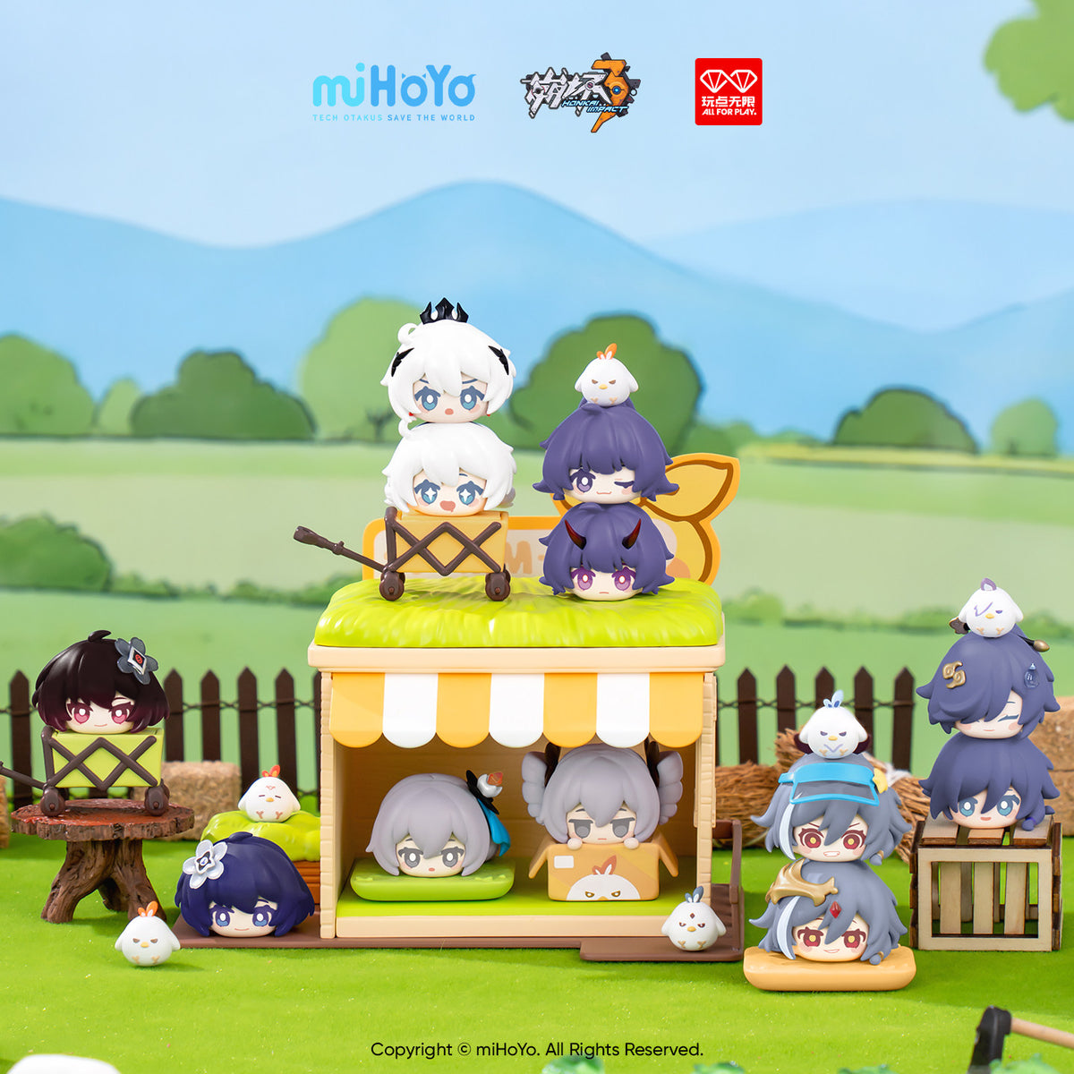 Honkai Impact 3 Ranch Series Q-Topping 1.0 Series Blind Box (Box of 12) - Mr. Surprise LIVE