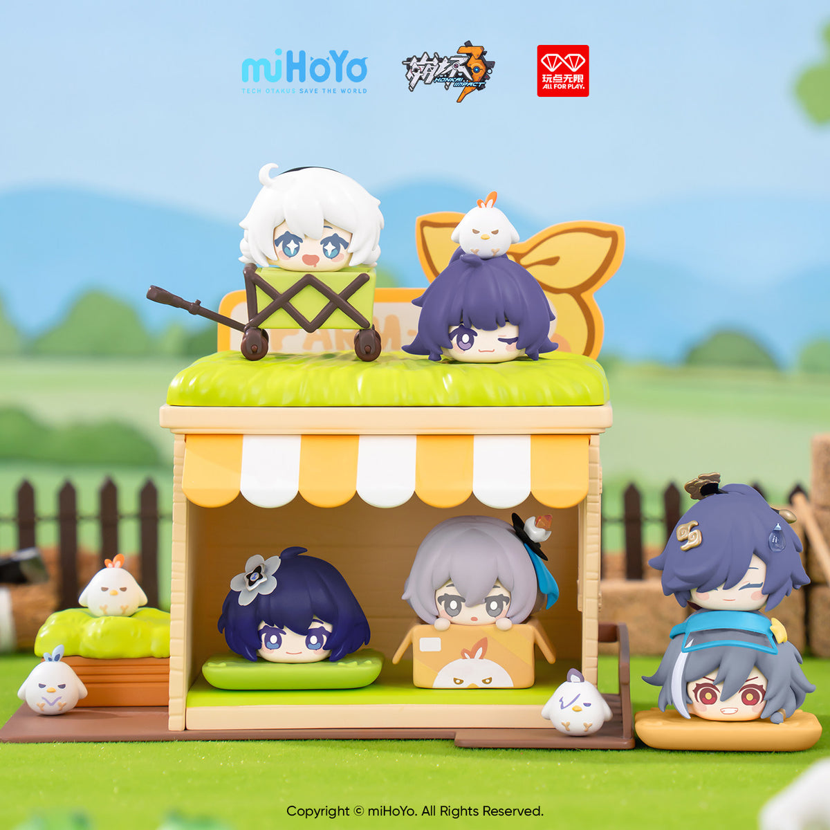 Honkai Impact 3 Ranch Series Q-Topping 1.0 Series Blind Box (Box of 12) - Mr. Surprise LIVE