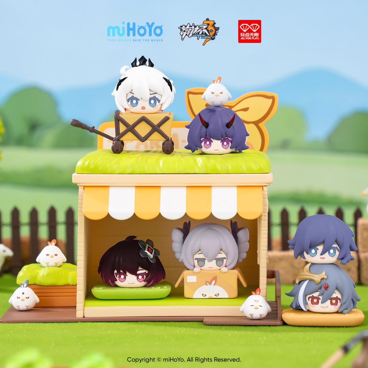 Honkai Impact 3 Ranch Series Q-Topping 1.0 Series Blind Box (Box of 12) - Mr. Surprise LIVE