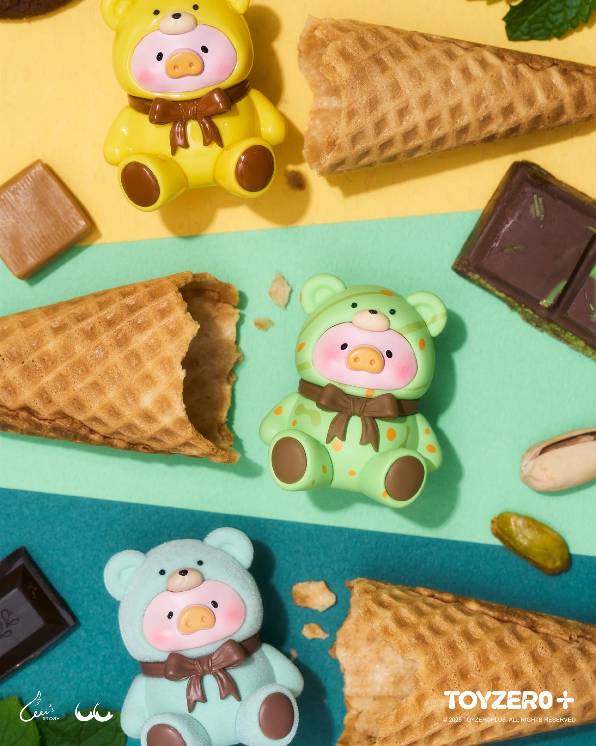 Lulu The Piggy - Teddy MINI Limited Edition (Summer Chill)