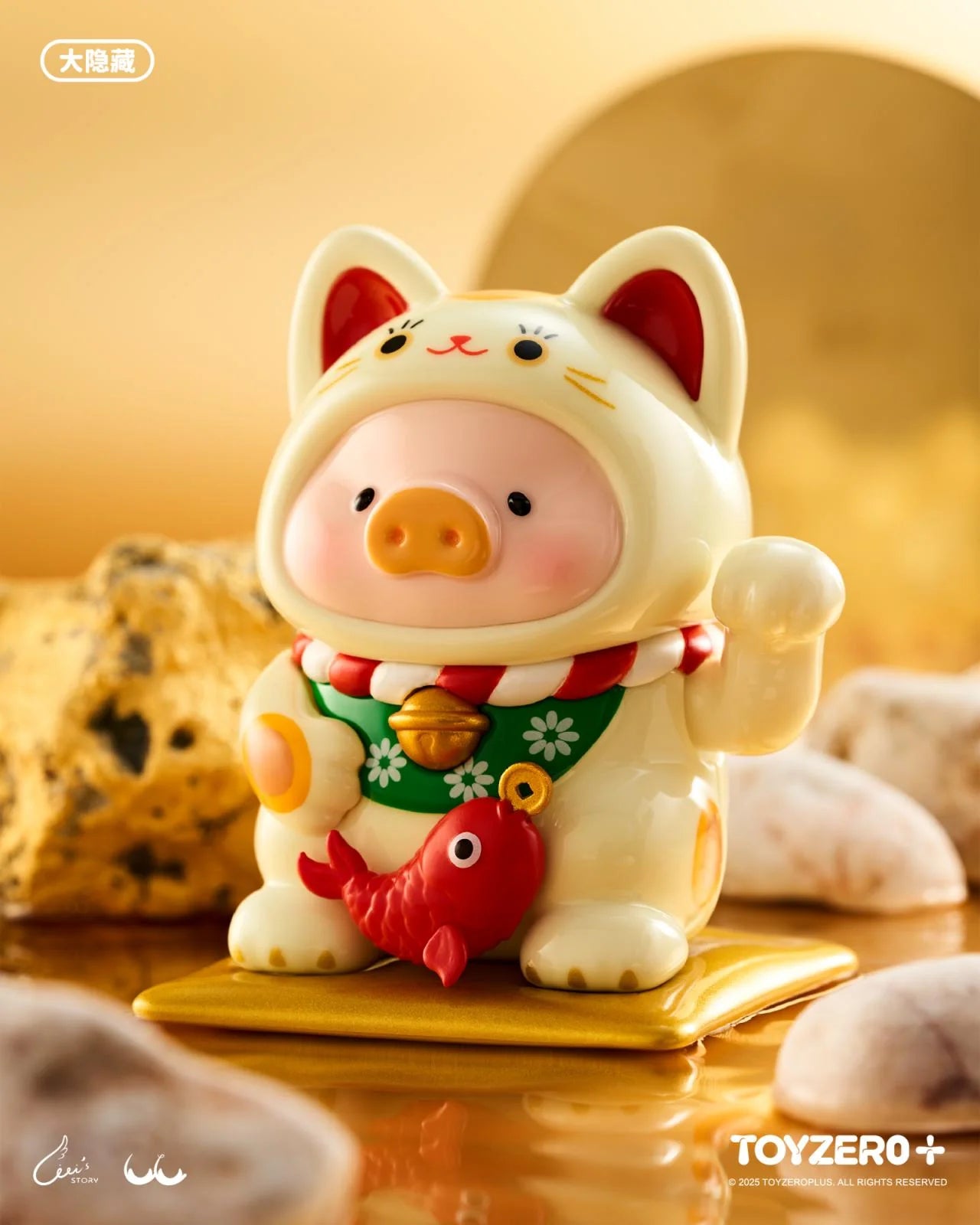 SL：Look at the Kitties 新品未開封 ボーナスカード入り Lulu The Piggy- Lucky Cat Series Blind Box (Box of 8) – Mr