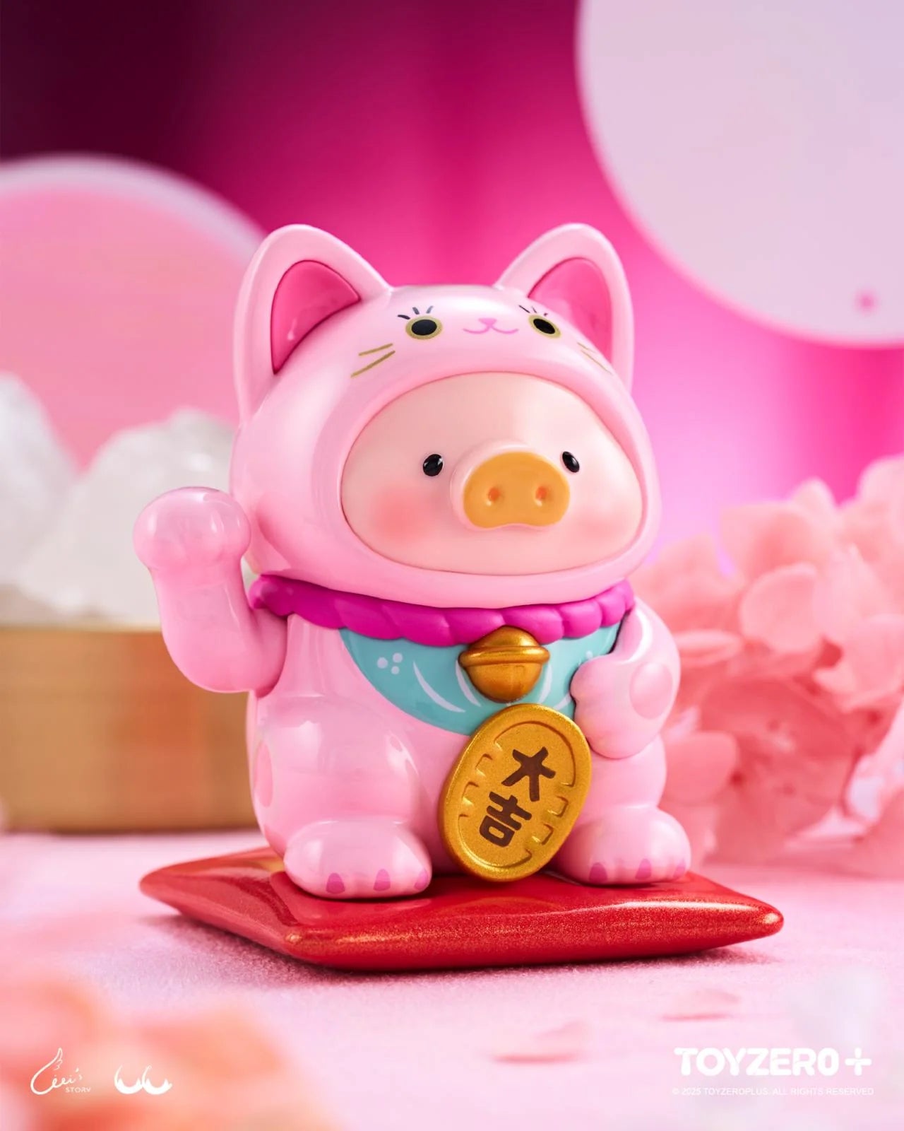 Lulu The Piggy- Lucky Cat Series Blind Box (Box of 8)