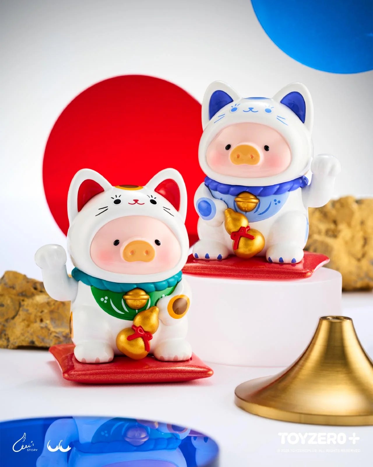Lulu The Piggy- Lucky Cat Series Blind Box (Box of 8) – Mr
