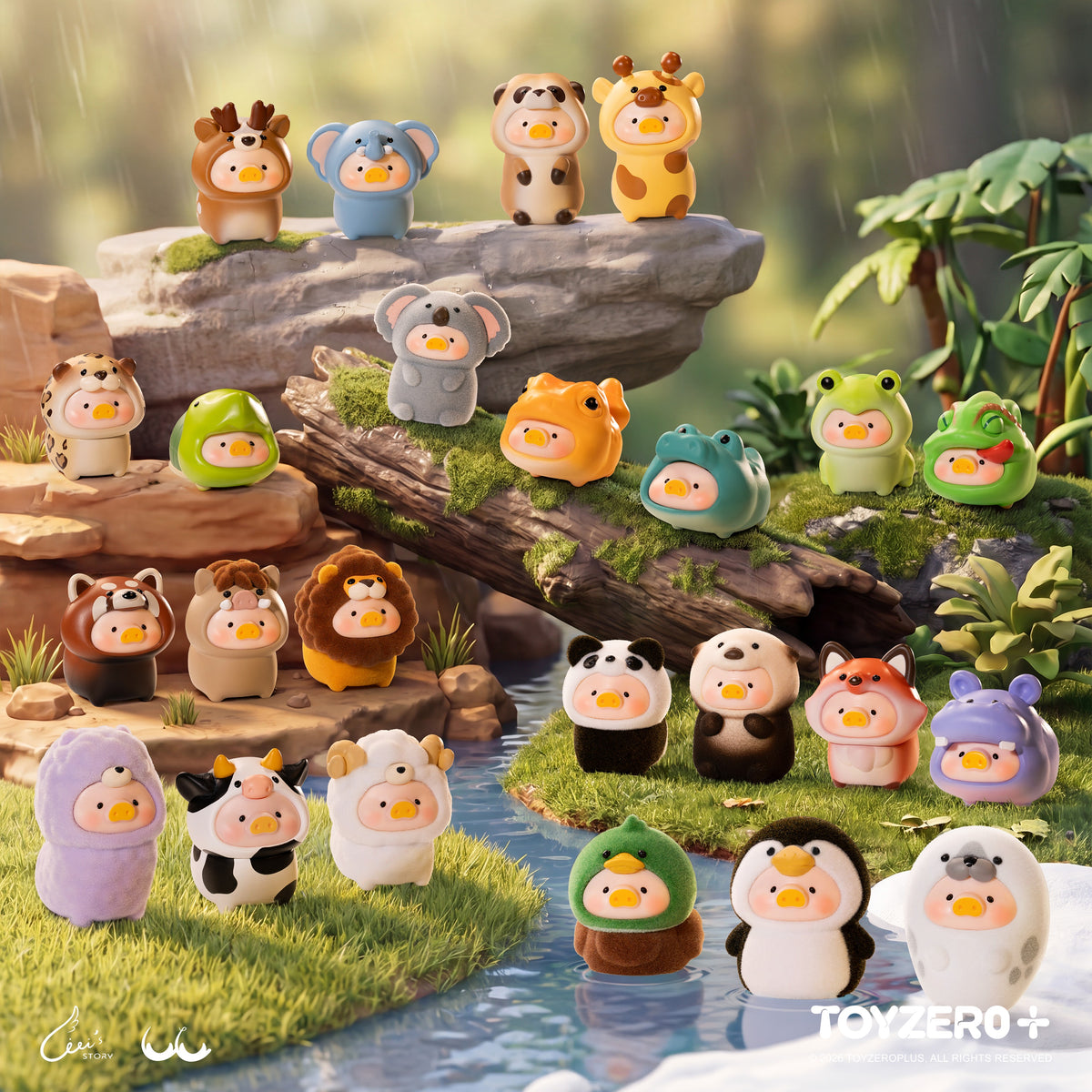 Lulu the Piggy- Animal Party Mini Blind Box (Box of 20)