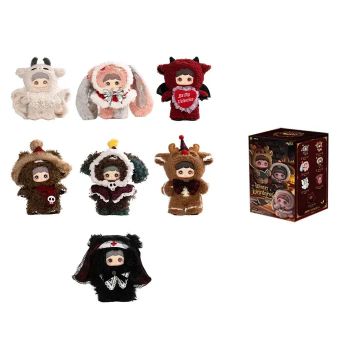 Maymei Winter Weirdnessシリーズ フルボックス（6個入） Maymei Winter Weirdness Series Plush Blind Box (Box of 6) – Mr