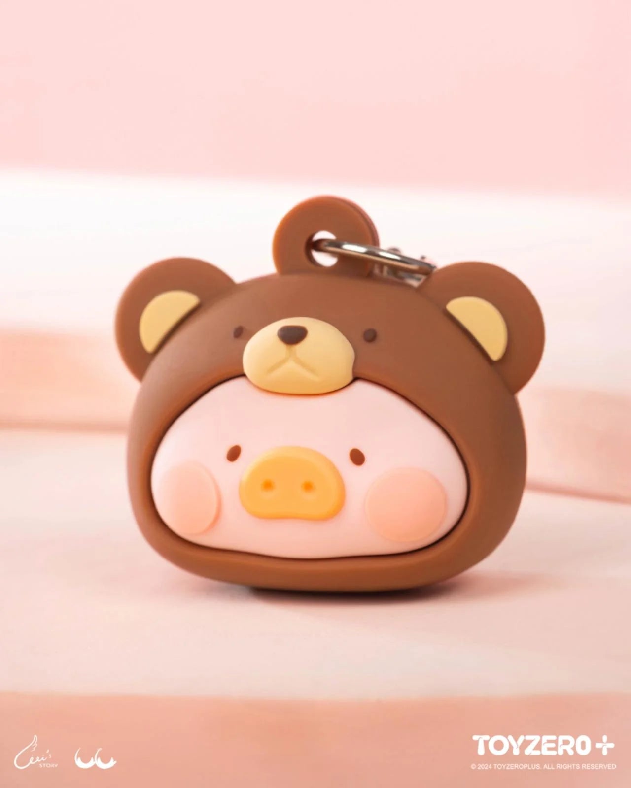 Lulu The Piggy Generic- 3D Pendant (Bear Style)