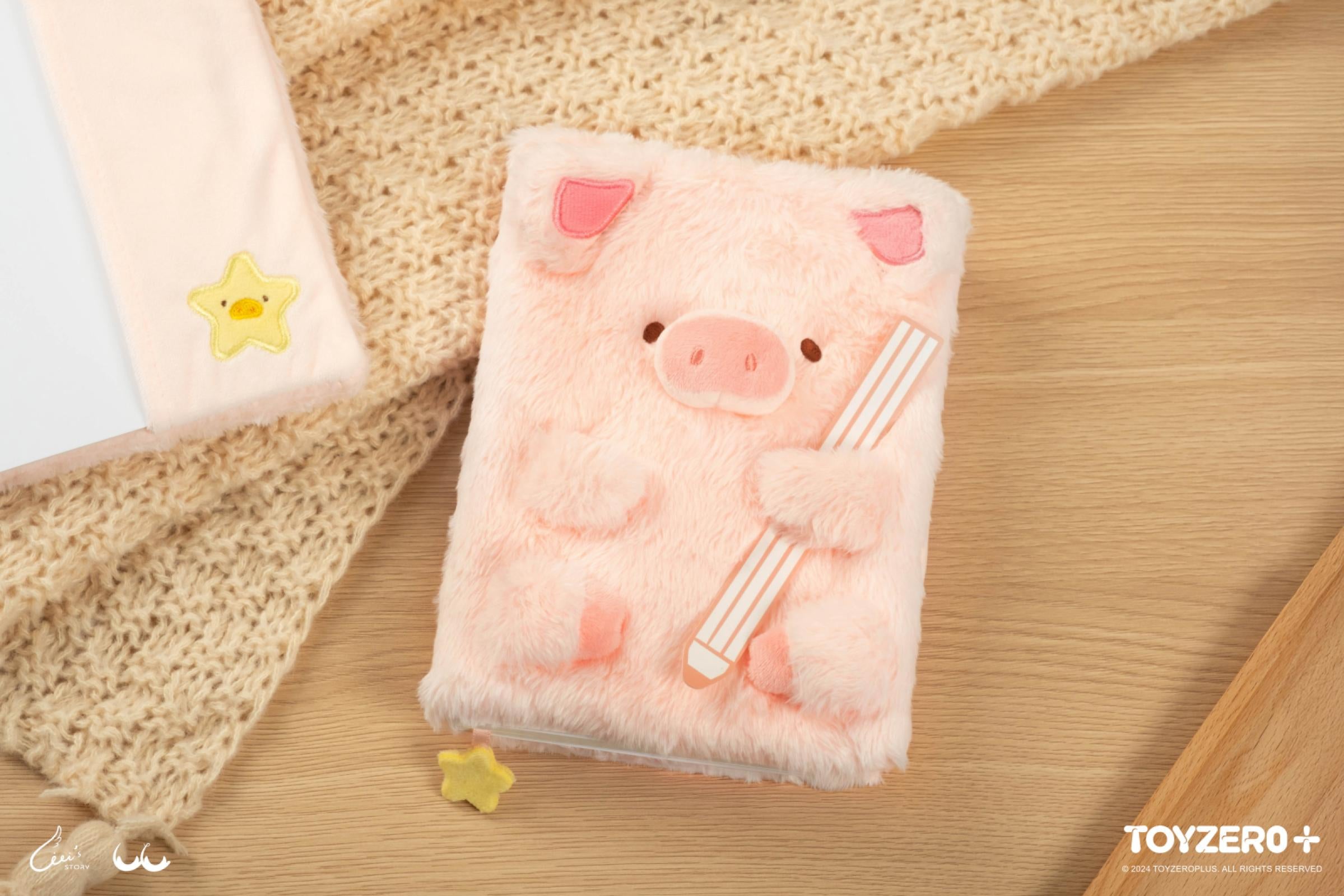 Lulu The Piggy Generic- B6 Plush Note Book