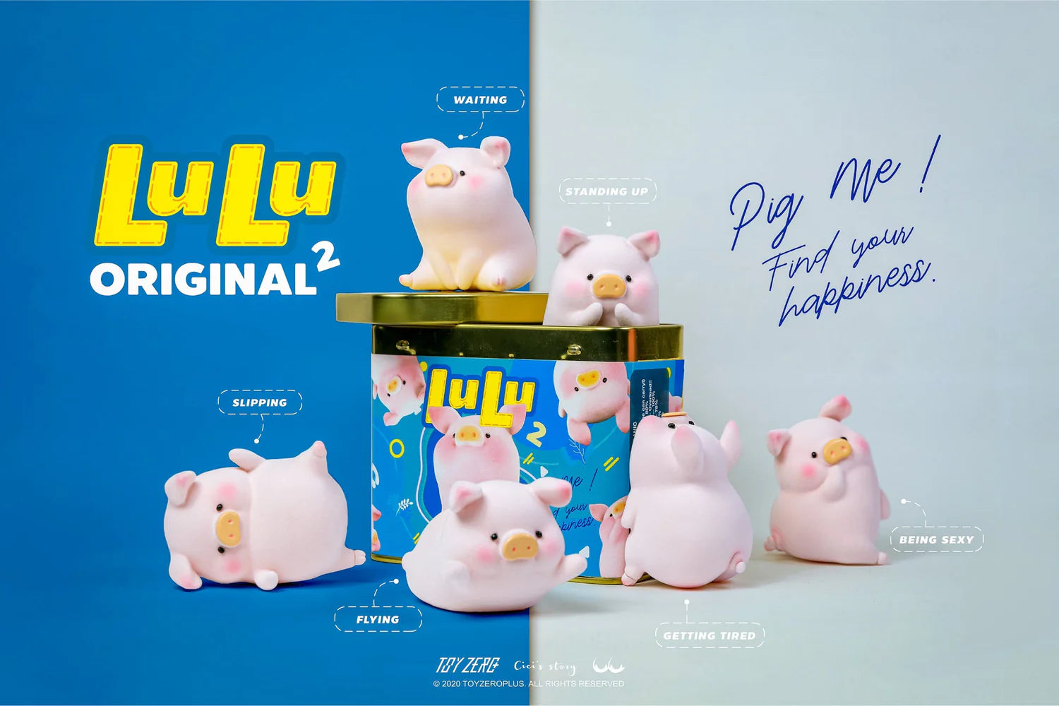 Lulu The Piggy - The Original Blind Box Series 2 (Single Figure)