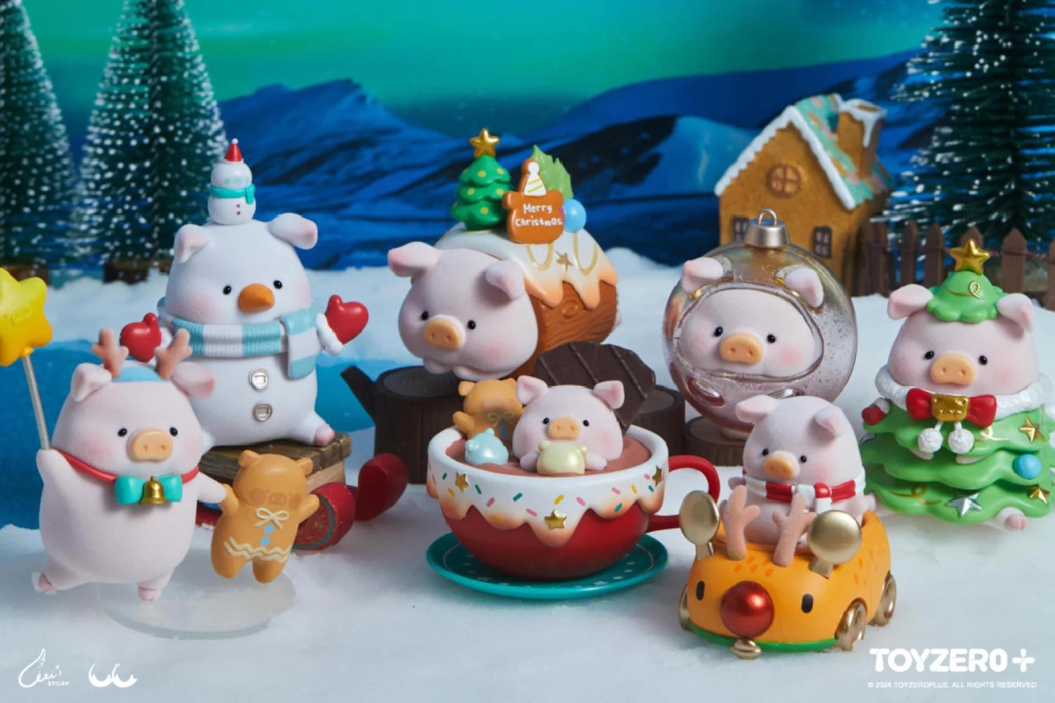 Lulu The Piggy-Christmasland Series Blind Box (Box of 6)