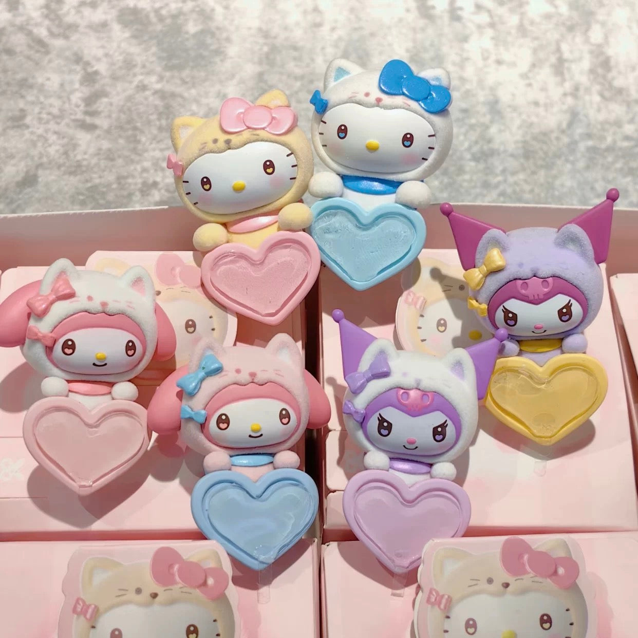 Sanrio Characters Guardian Meow Squad Series Lying Bean (Box of 12）