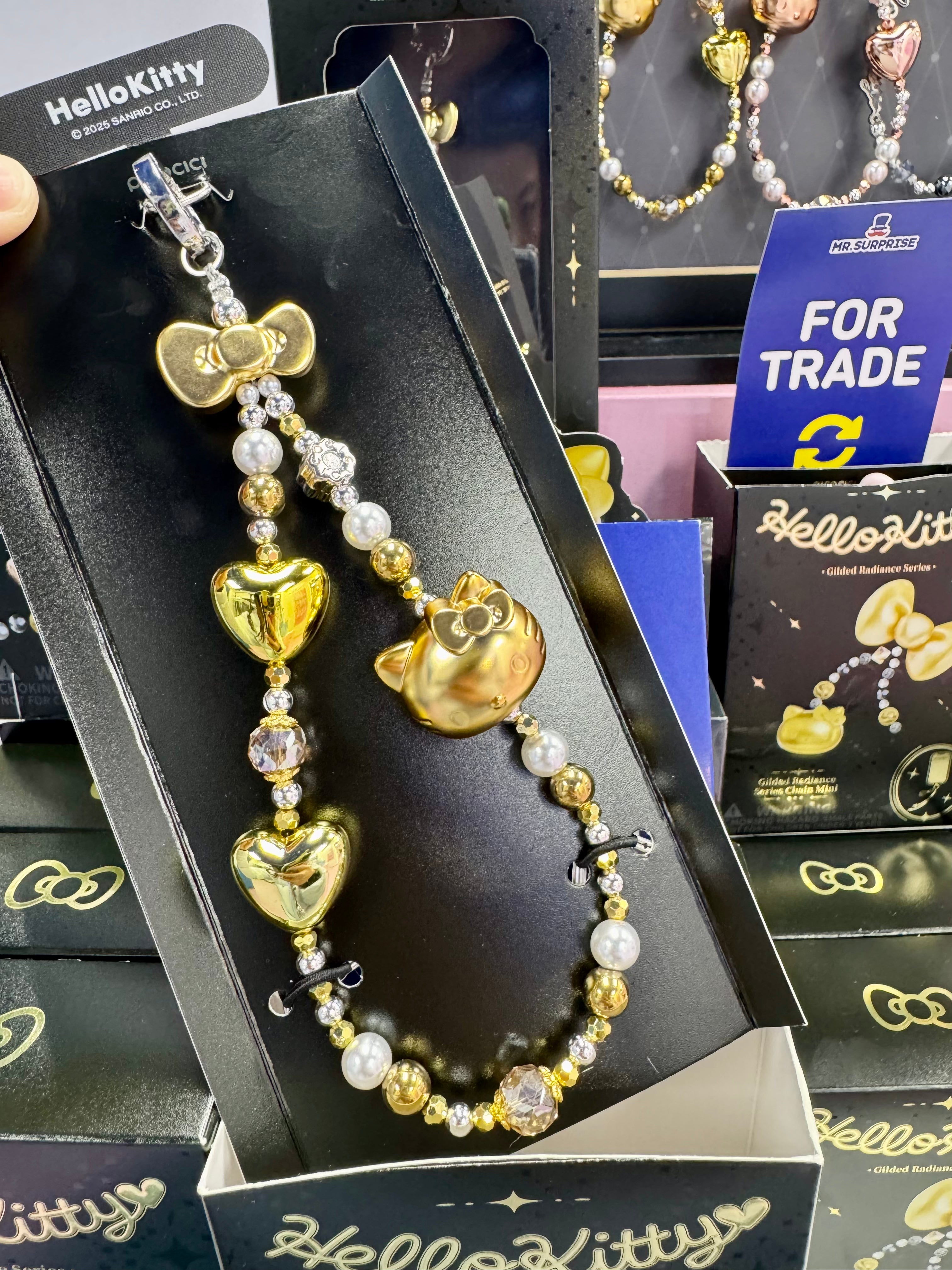 Hello Kitty Gilded Radiance Series Phone Chains (Box of 6)