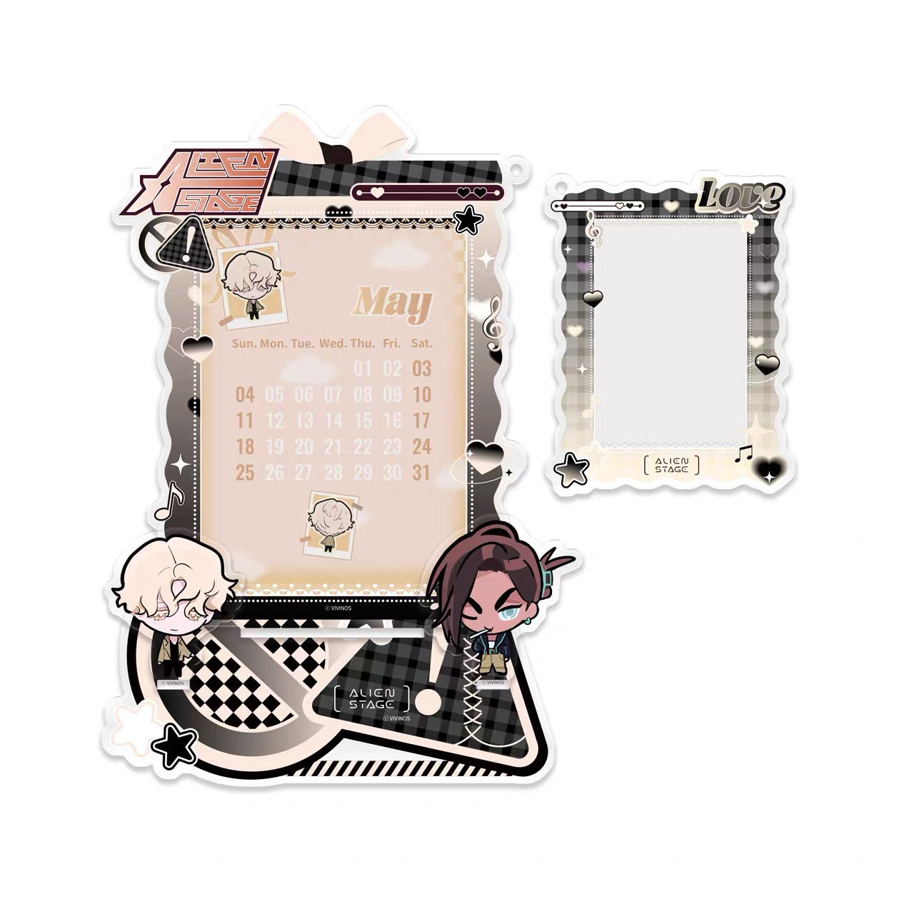 Alien Stage New Year's Eve Season 2025 Acrylic Calendar Set-LUKAHYUNA