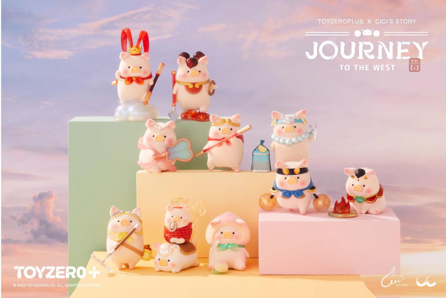 Lulu The Piggy-Journey to The West Series Blind Box (Box of 8)